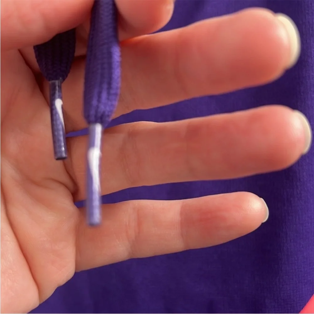 Nike therma fit hoodie warm sweatshirt purple/hot pink/black - Picture 3 of 6